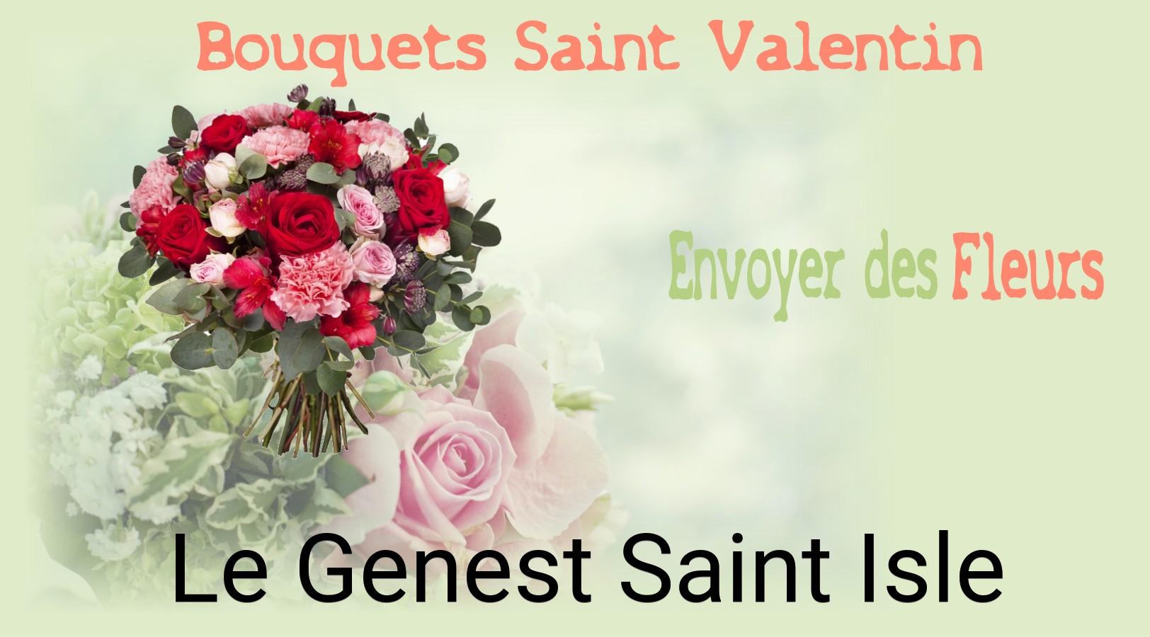 Roses de Saint-Valentin livrées à Le Genest-Saint-Isle